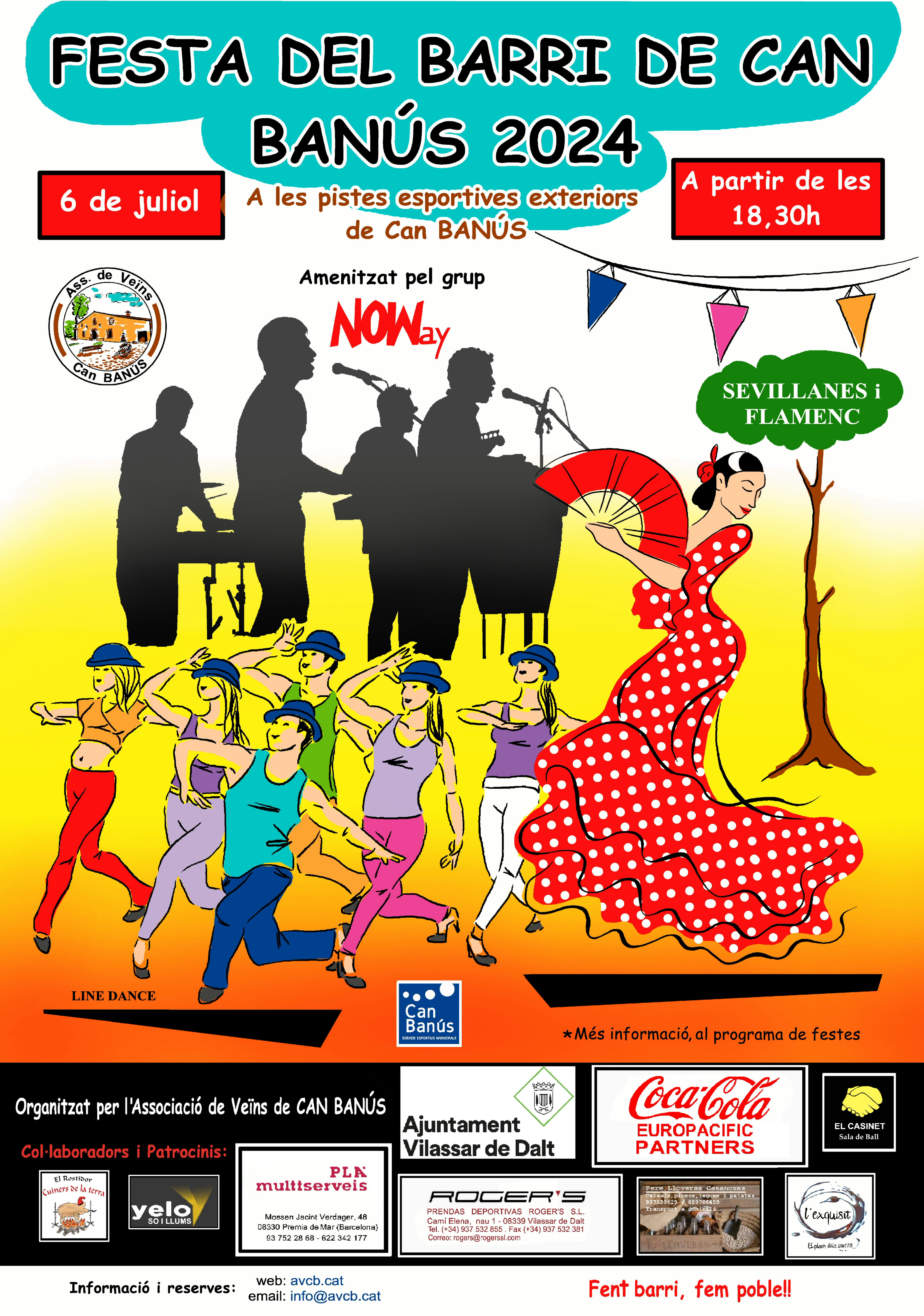 Vetlles d'Estiu. Festa del barri de can Ban&uacute;s