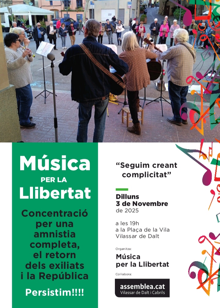 M&uacute;sica per la llibertat