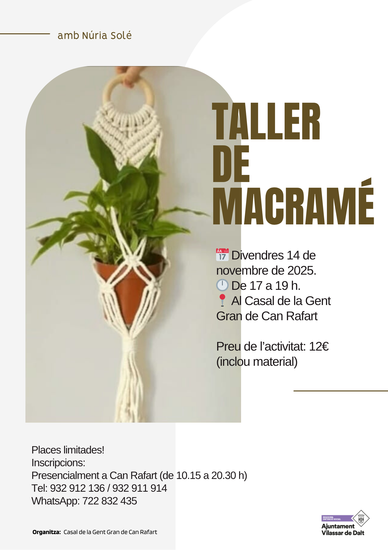 Taller de macram&eacute;