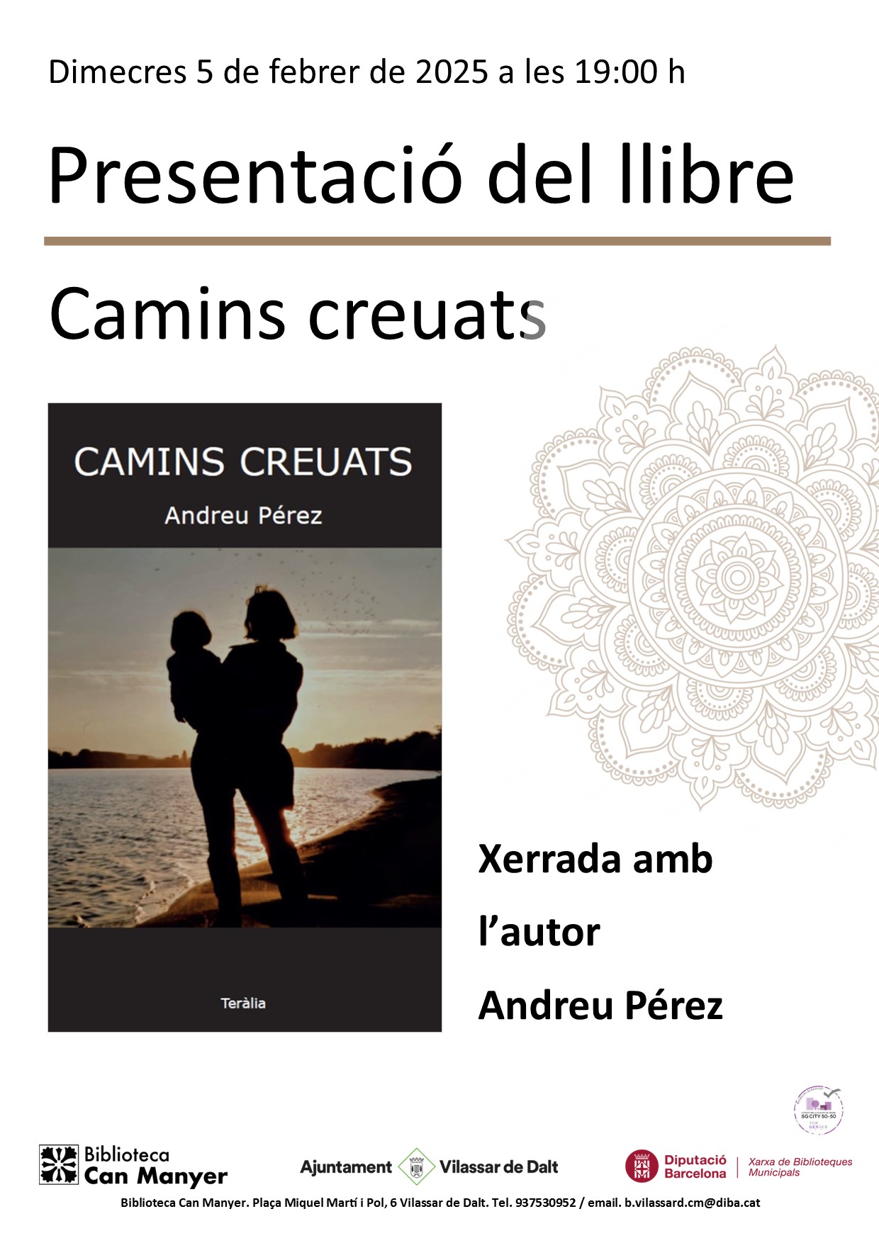 Presentació del llibre 'Camins creuats'