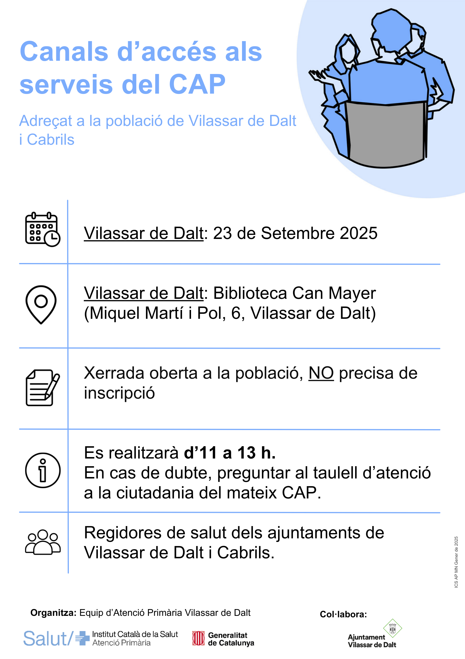Xerrada 'Canals d'acc&eacute;s al CAP'