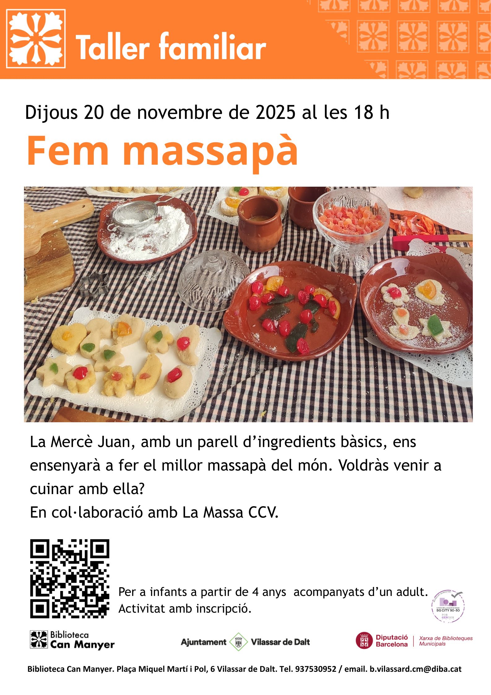 Taller familiar 'Fem massap&agrave;'