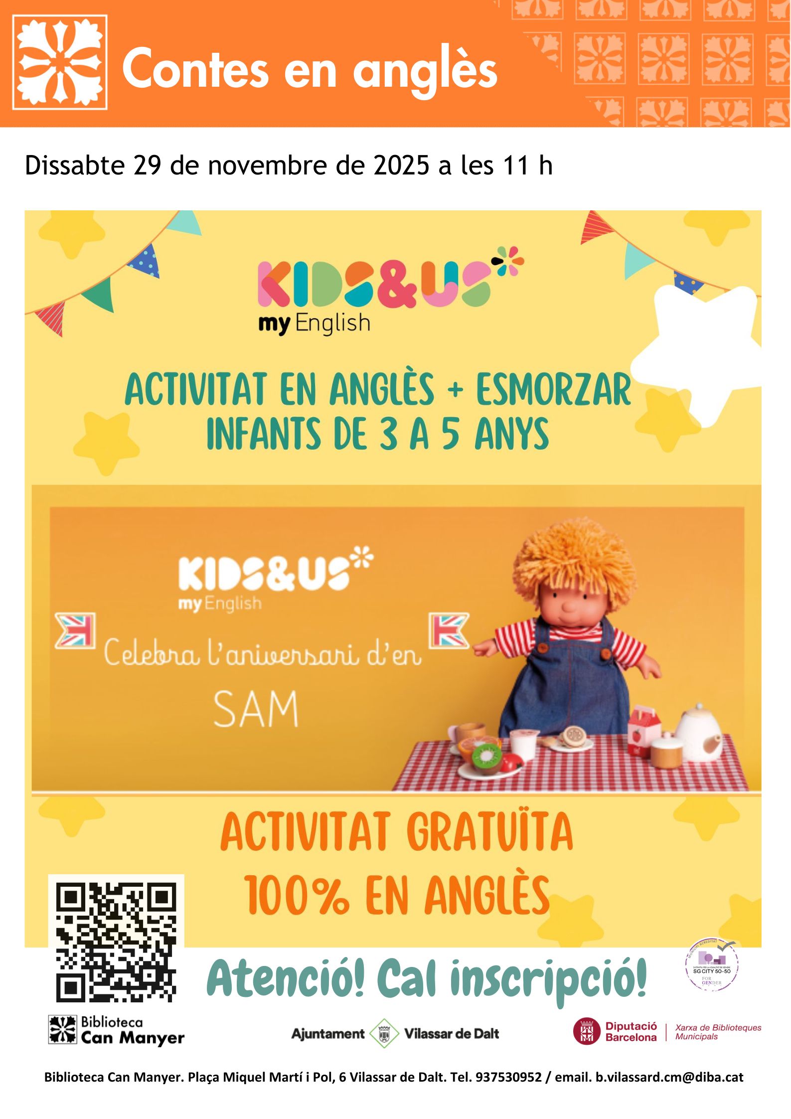 Story Times. Contes en anglès