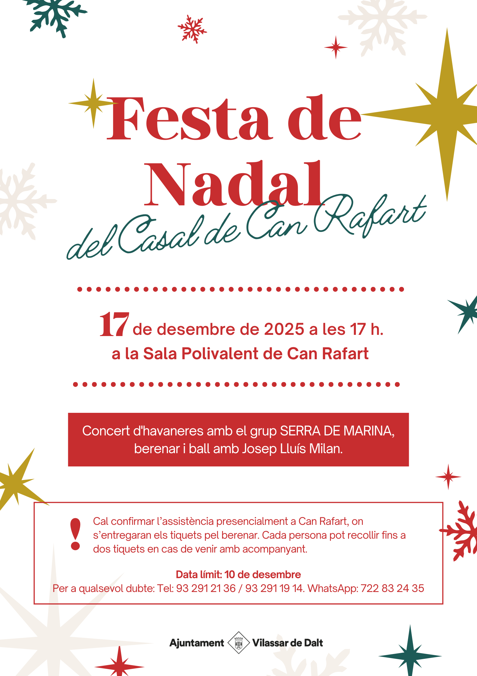Festa de Nadal del Casal de Can Rafart