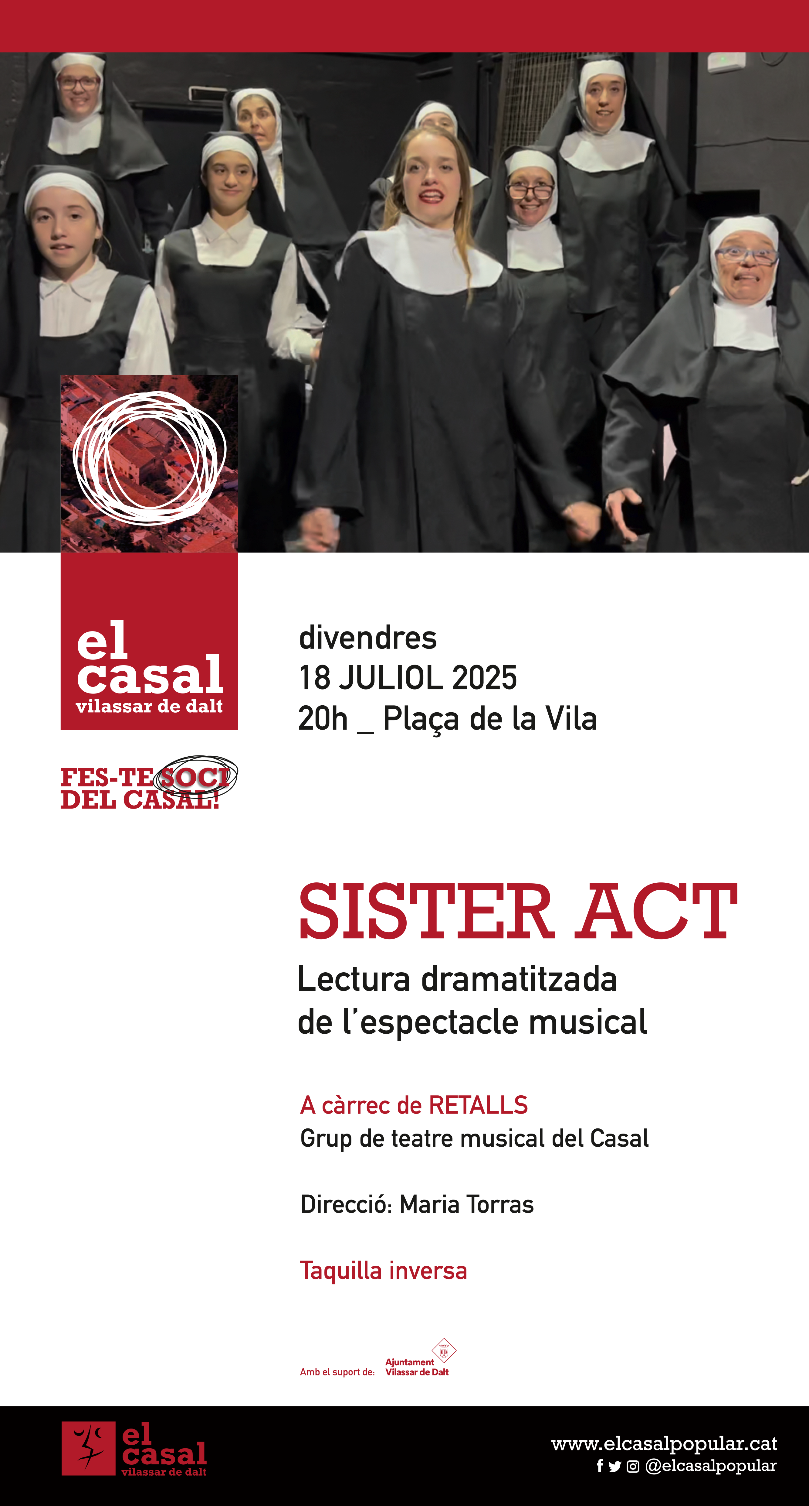 'Sister act'. Lectura dramatitzada