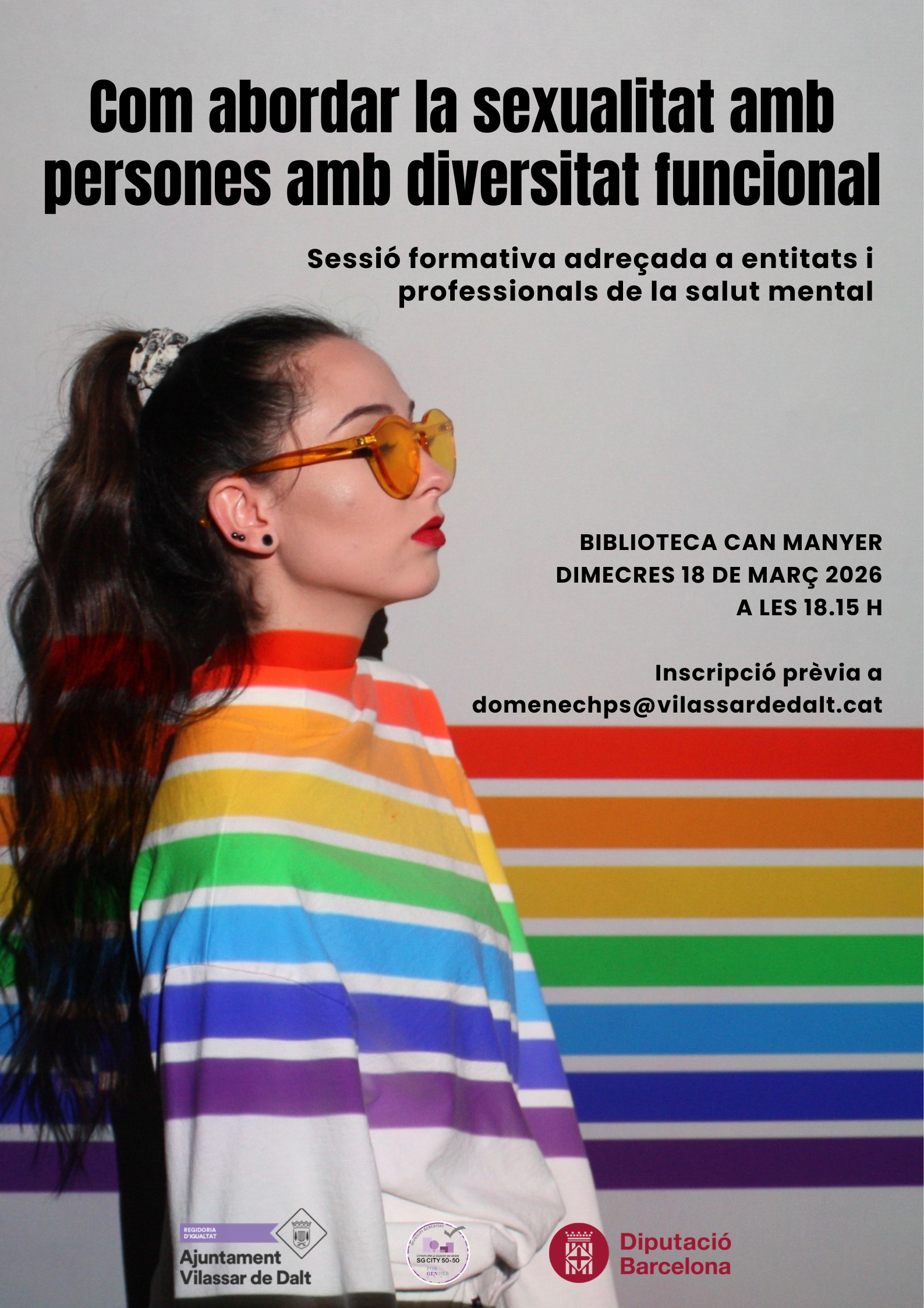 Taller 'Com abordar la sexualitat amb persones amb diversitat funcional'