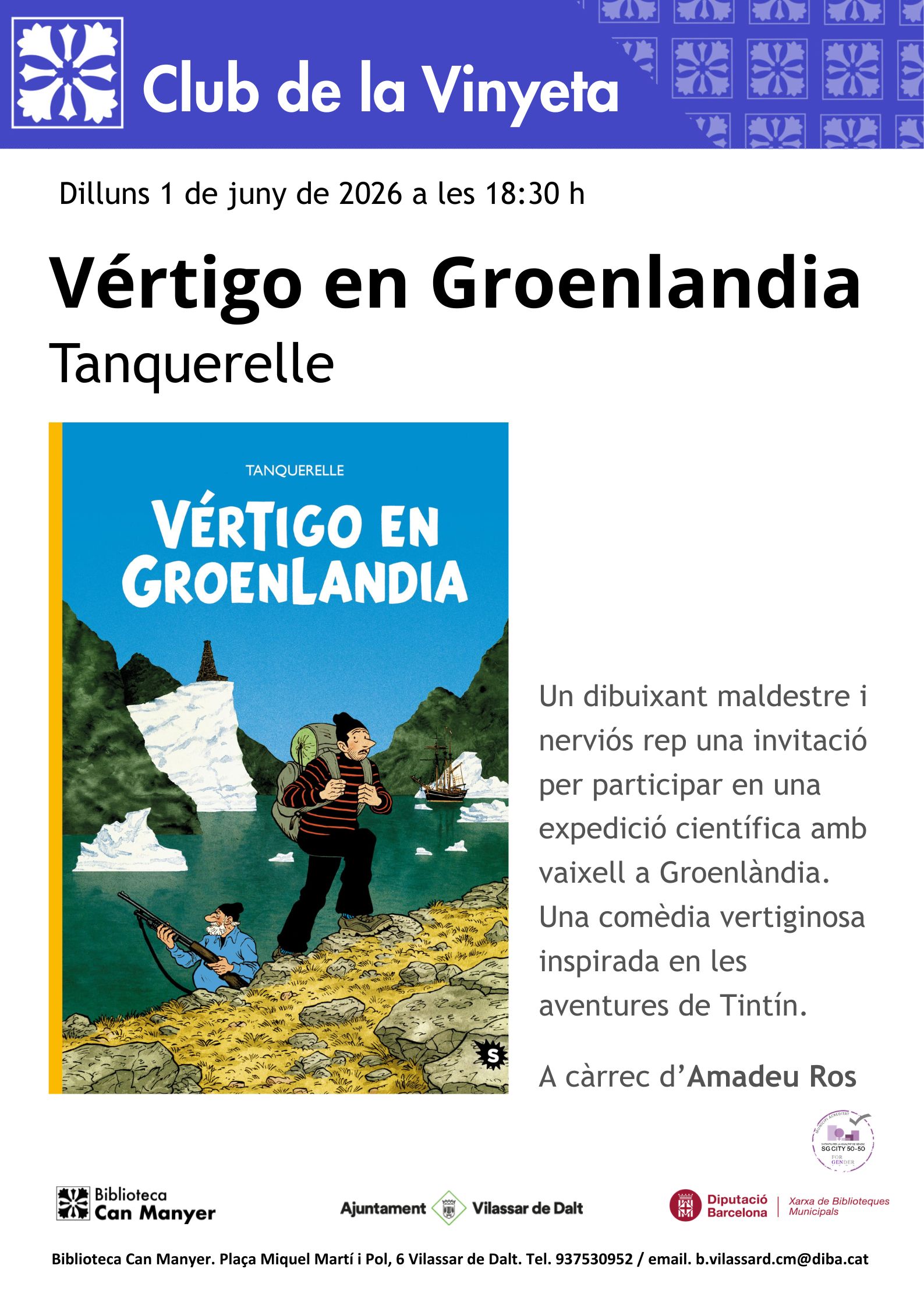 Club de la vinyeta: 'V&eacute;rtigo en Groenlandia'