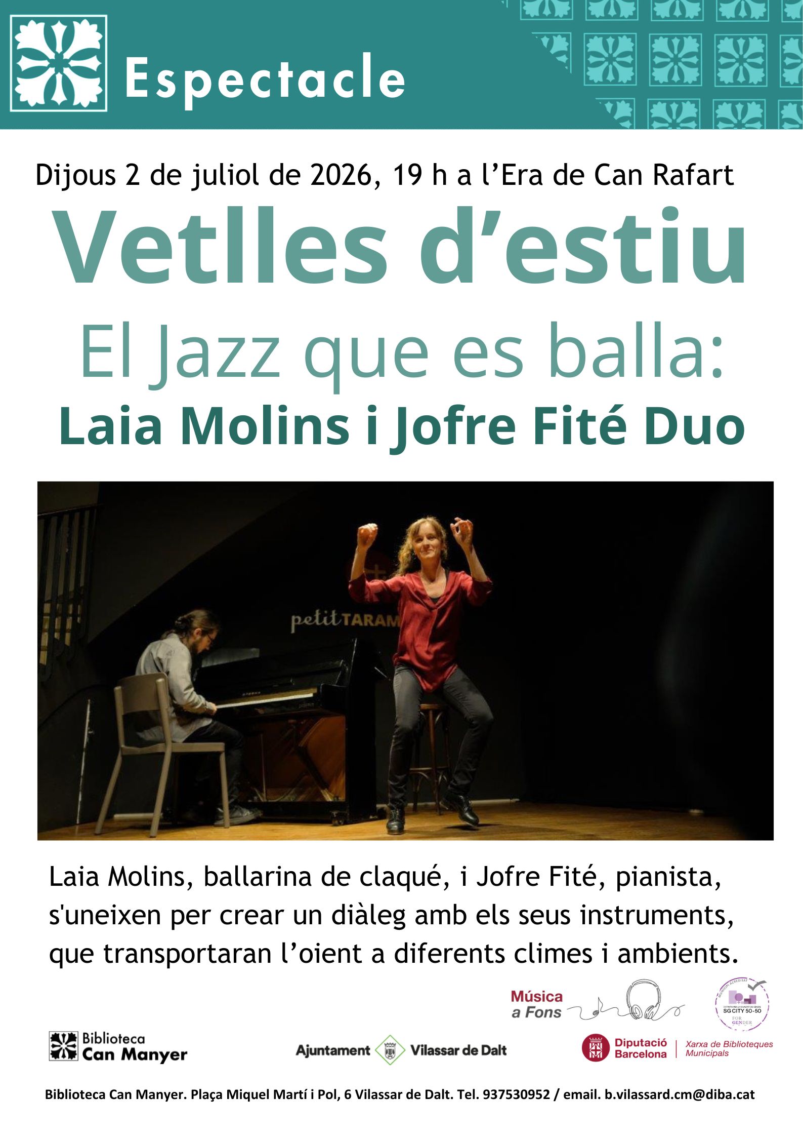 Vetlles d'estiu: 'El jazz que es balla'