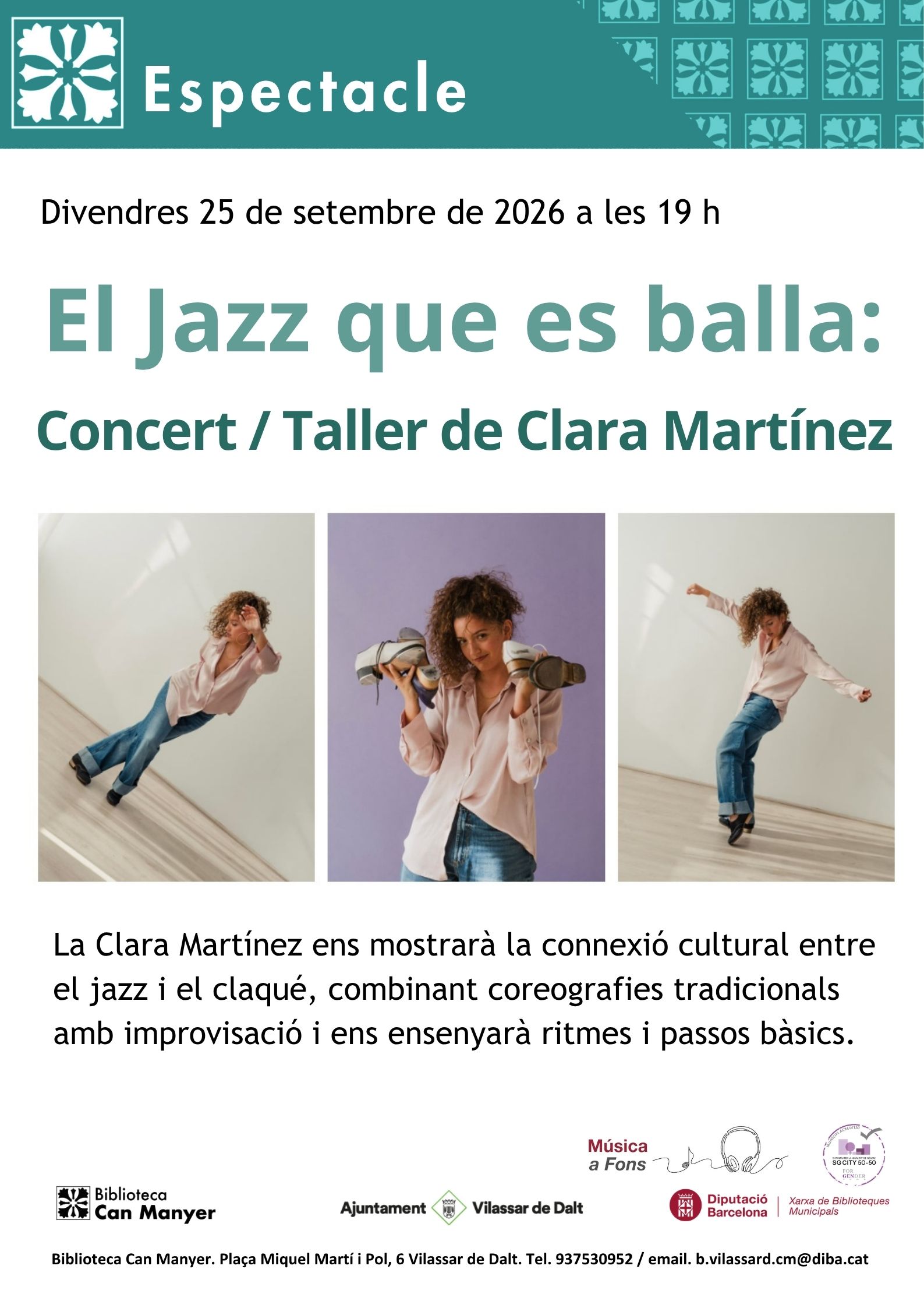 Concert / taller 'El jazz que es balla'