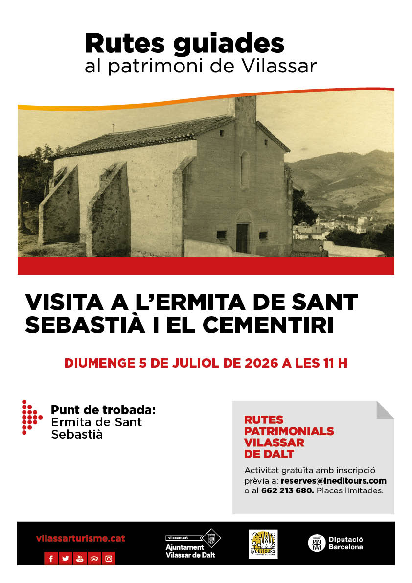 visita a l'Ermita de Sant Sebasti&agrave; i el cementiri