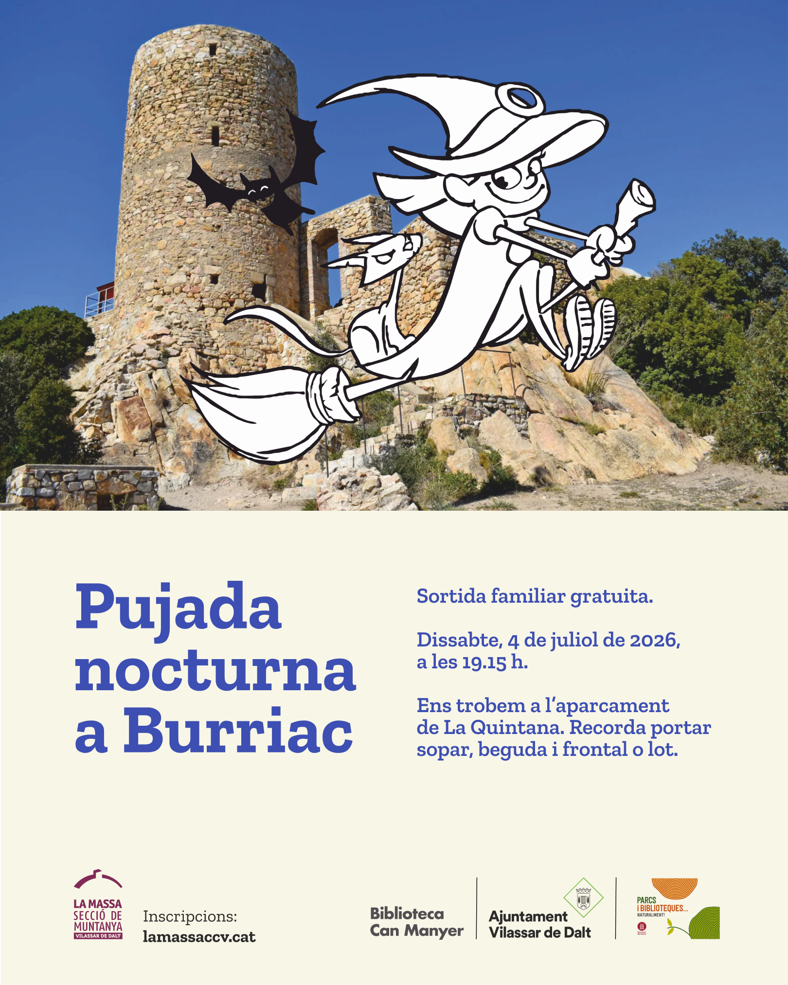 Vetlles d'estiu: 'Pujada nocturna a Burriac'