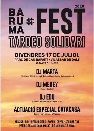 Vetlles d'estiu: Baruma Fest 2026