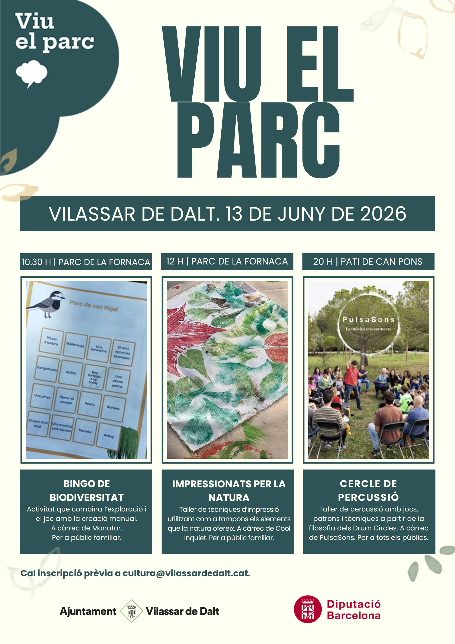 Viu el Parc: Bingo de biodiversitat i aromes del bosc