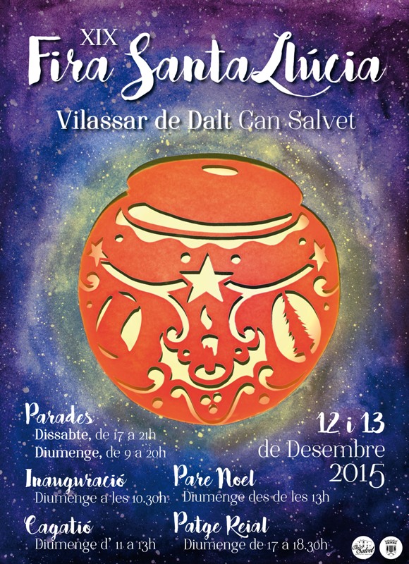 Cartell fira de santa Llúcia