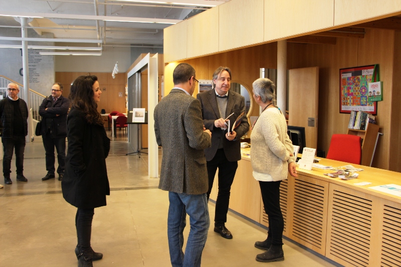 El Diputat de Cultura, Juanjo Puigcorbé visita Vilassar de Dalt