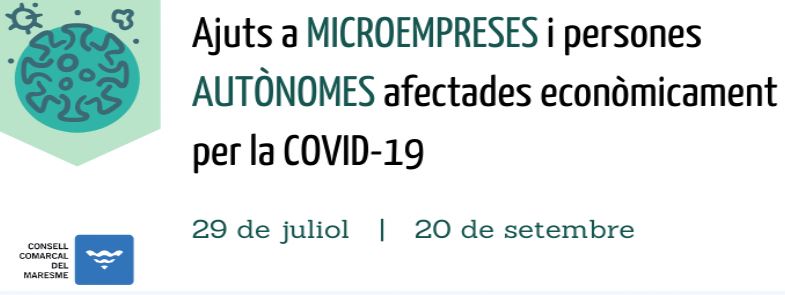 El Consell Comarcal atorga ajuts a persones autònomes i microempreses afectades econòmicament per la Covid19