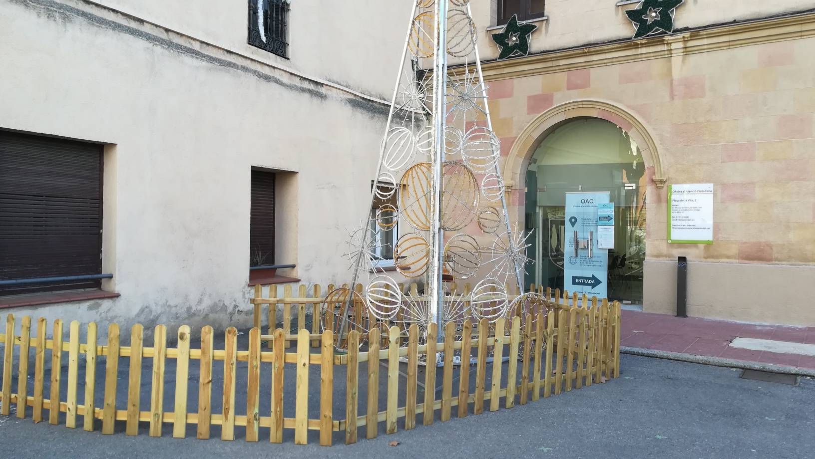 Campanya de recollida d'arbres de Nadal