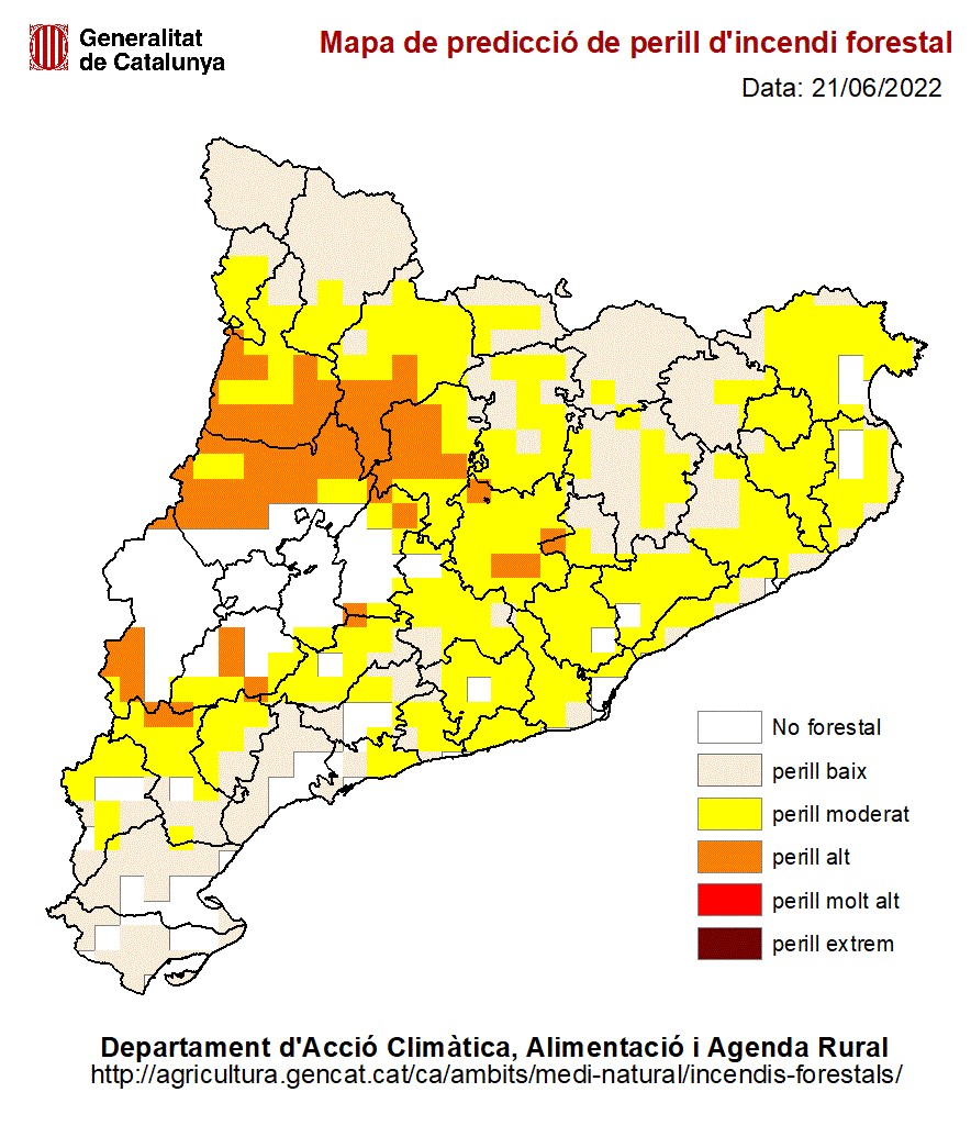 BAN d'alcaldia sobre la prevenció d'incendis i pirotècnia per la revetlla de Sant Joan de 2022