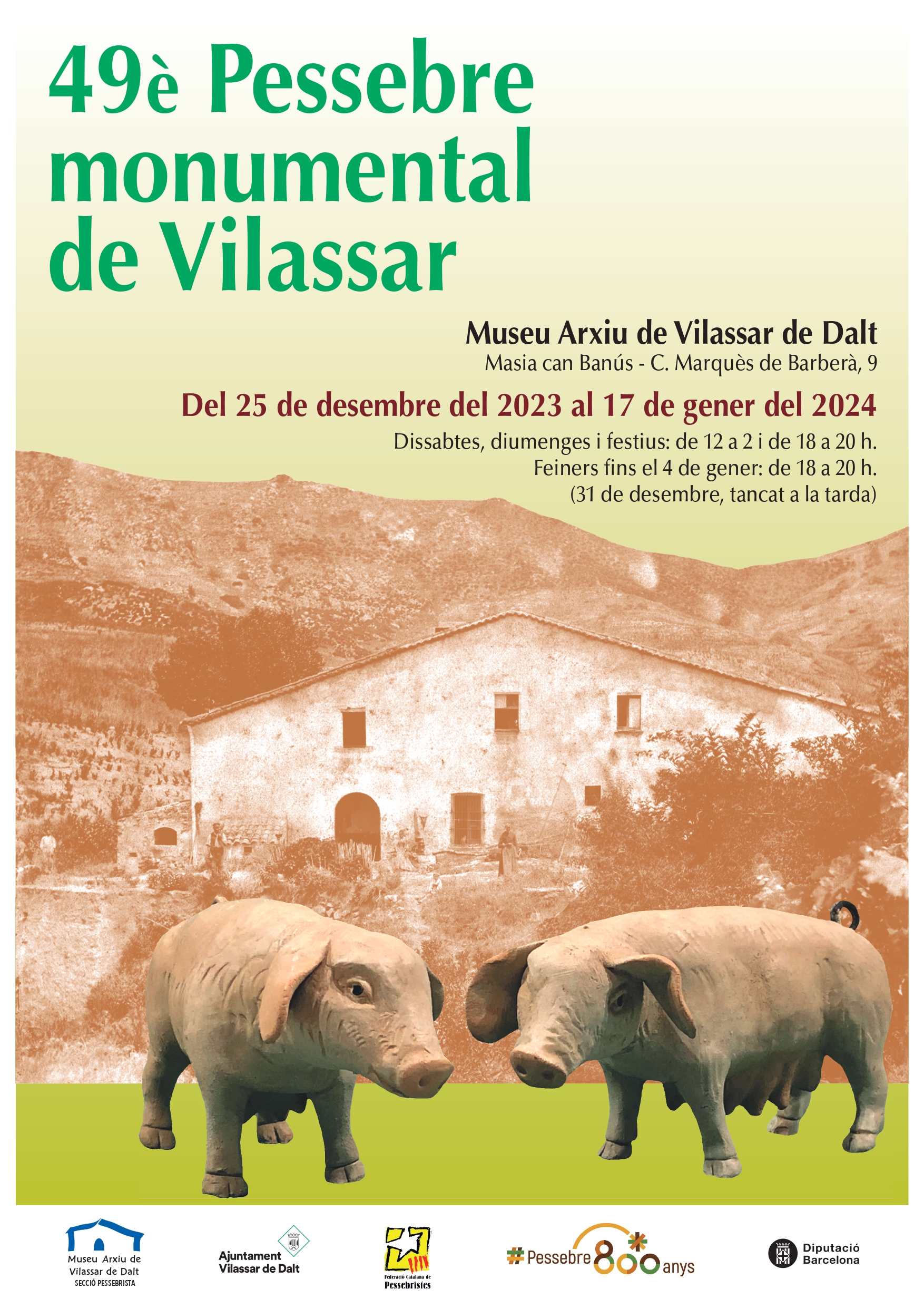 49&egrave; Pessebre monumental de can Ban&uacute;s