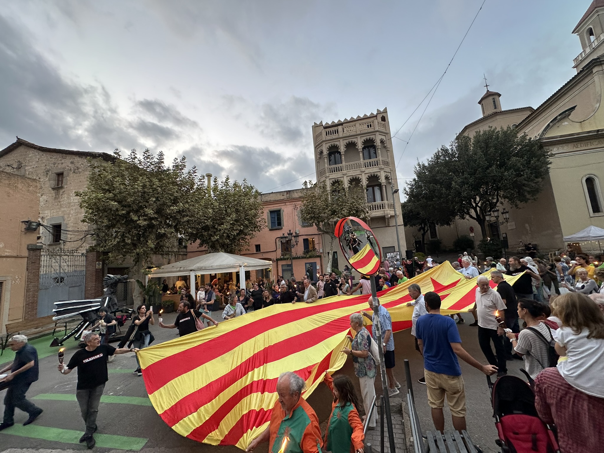 Vilassar commemora la Diada Nacional de Catalunya