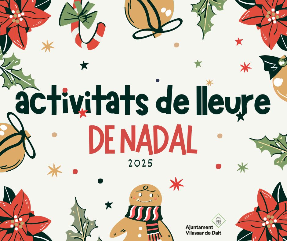 Activitats de lleure de Nadal per a infants i joves
