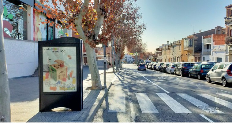 Les minideixalleries urbanes de Vilassar de Dalt superen les 3 tones reciclades