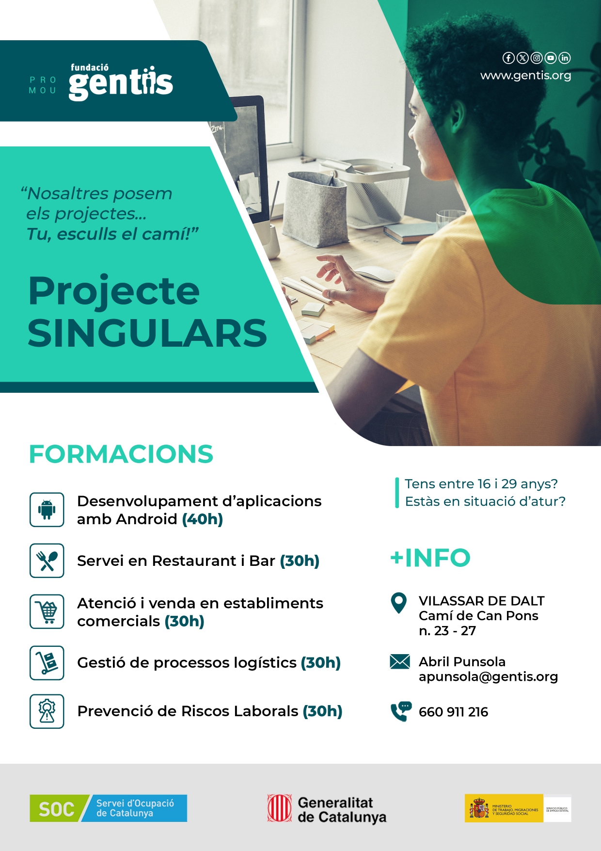 Nova convocatòria del programa Singulars