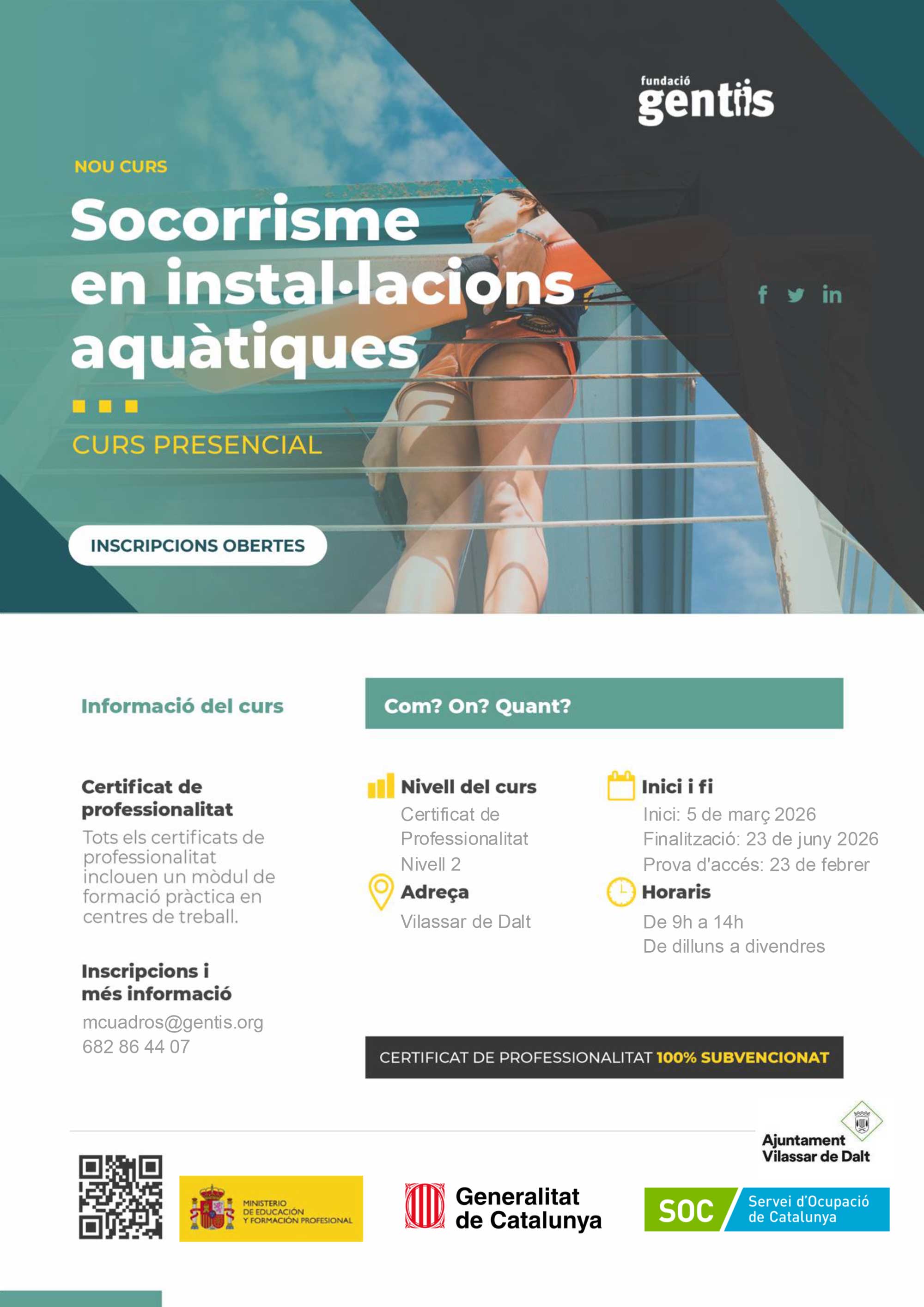 Nou curs de socorrisme a Vilassar