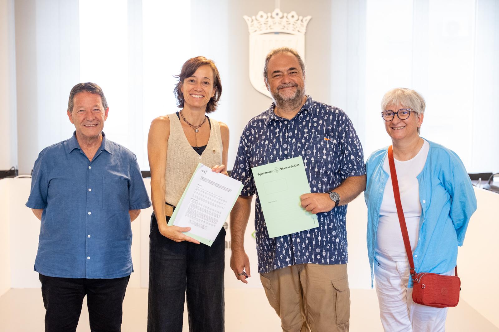 L'Ajuntament i Habitat 3 signen un contracte per a la promoció d�??habitatges de lloguer assequible per al jovent del municipi 